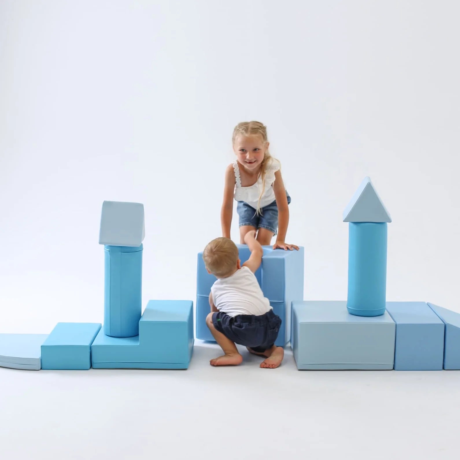 Mīkstie kluči Castle Soft Play, IGLU - Blue, zils, Set_03_4