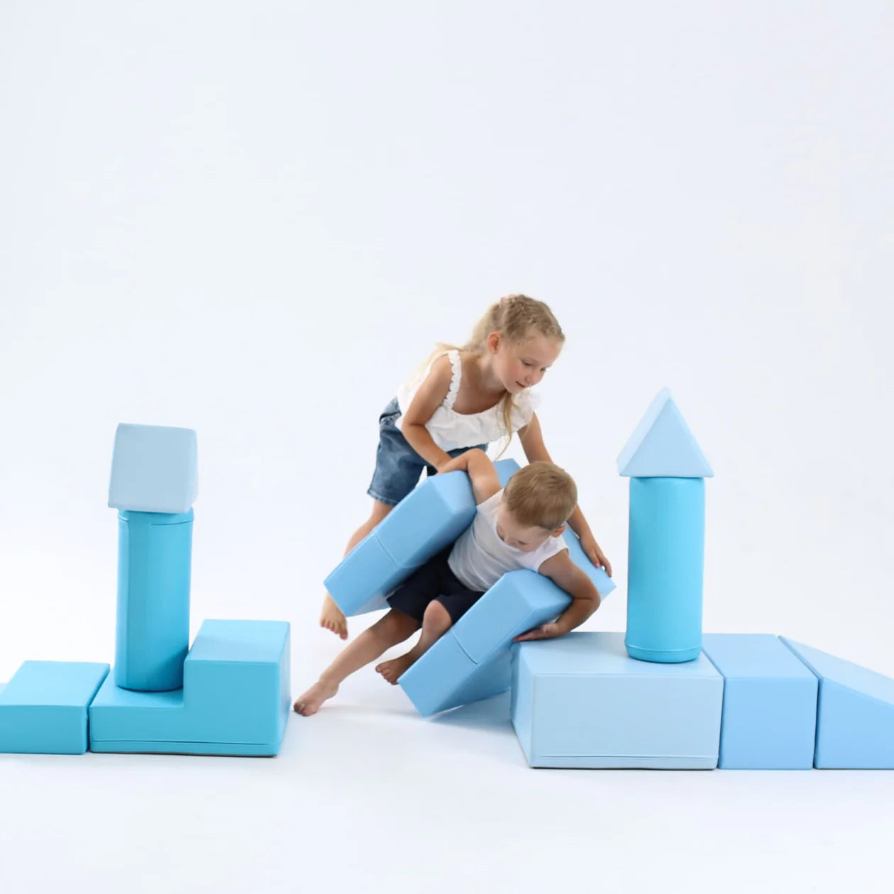 Mīkstie kluči Castle Soft Play, IGLU - Blue, zils, Set_03_4