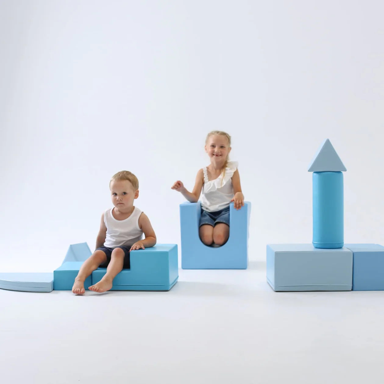 Mīkstie kluči Castle Soft Play, IGLU - Blue, zils, Set_03_4