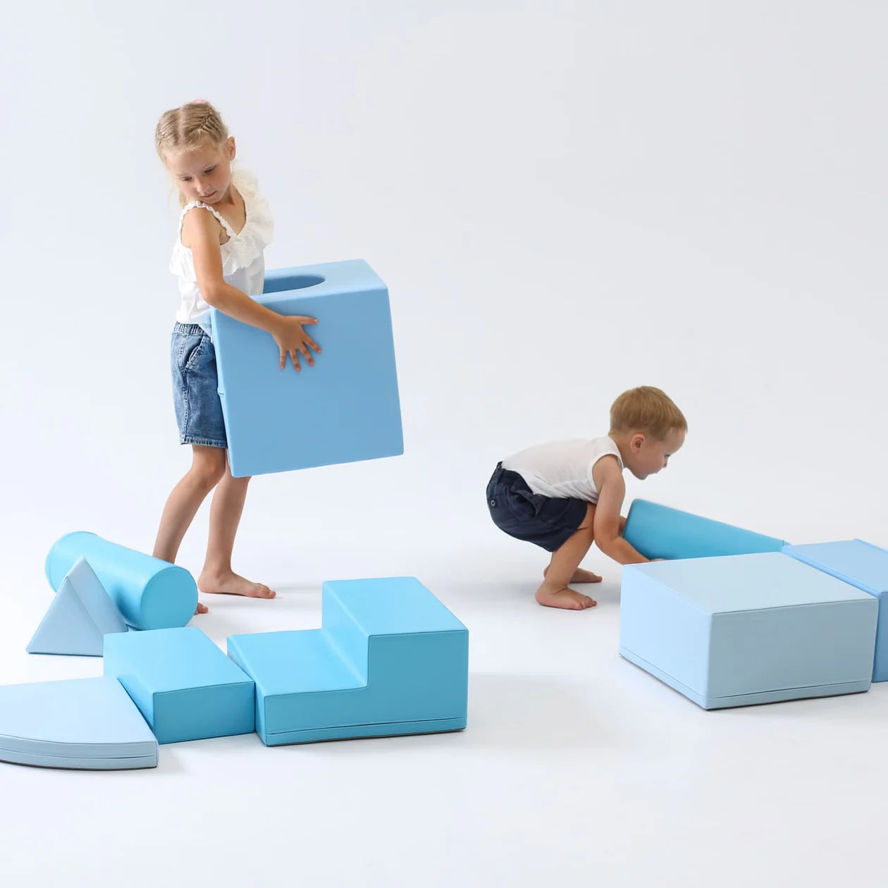 Mīkstie kluči Castle Soft Play, IGLU - Blue, zils, Set_03_4