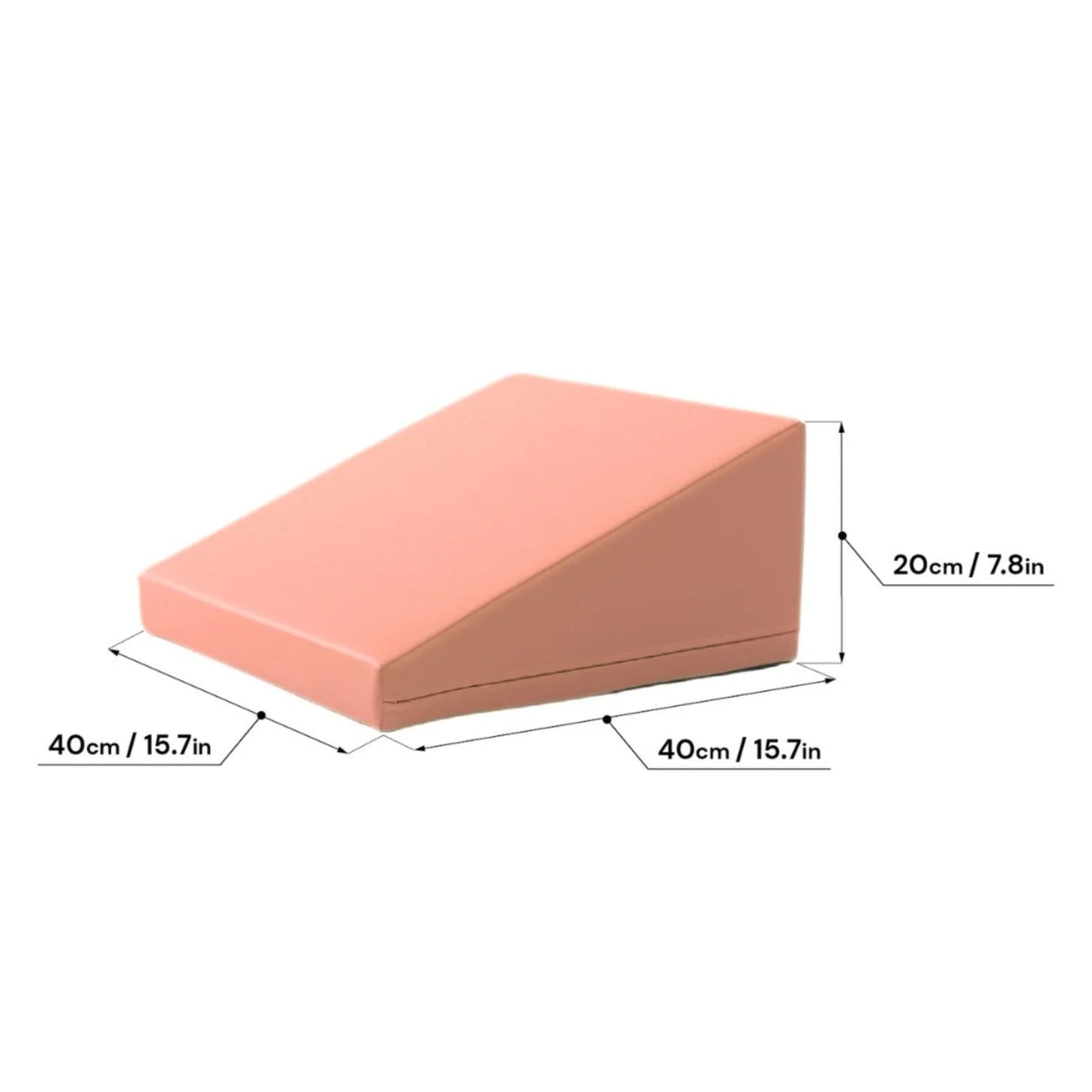 Slīdkalniņš Wedge Soft Play, IGLU - Pastel Pink, pasteļu rozā, Sh_E_201_v_07