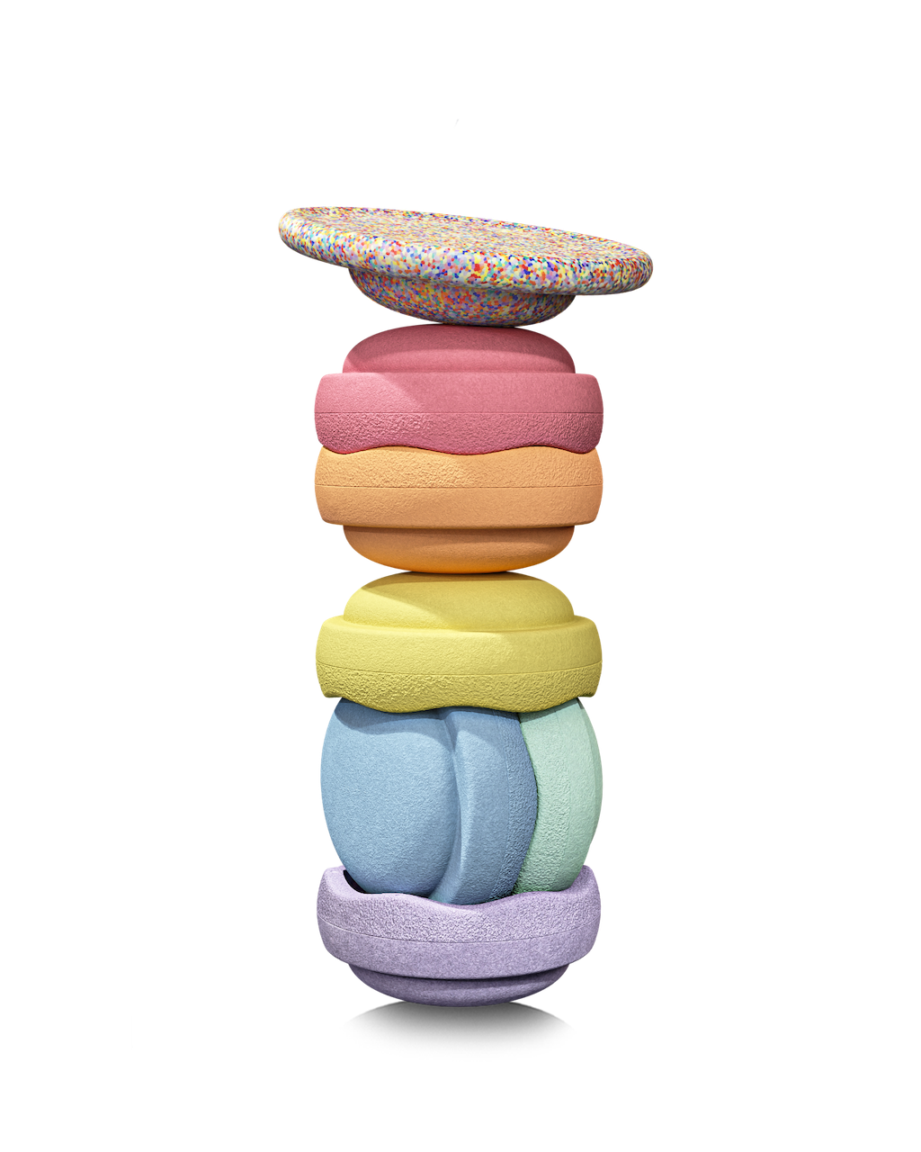 Multifunkcionālie kraujamie kluči, Rainbow Set Pastel, Stapelstein, 201605