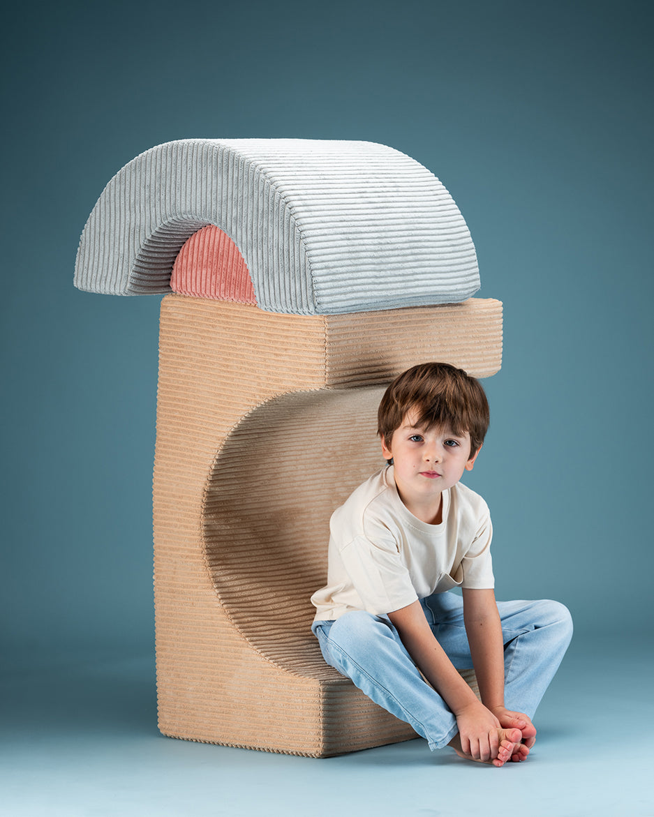 Minkšti žaidimų kaladėlės „Brown Sugar Rainbow Playset“, Wigiwama
