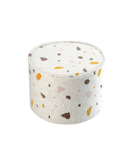 Pouff Terrazzo Marble Puffe, Wigiwama 