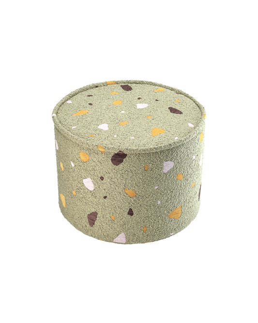 Pouff Terrazzo Moss Puffe, Wigiwama 