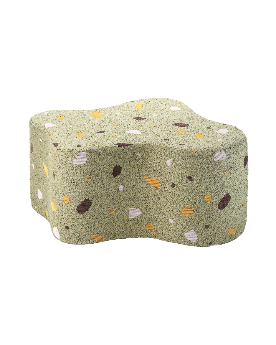 Pufs Terrazzo Moss Cloud Pouffe, Wigiwama