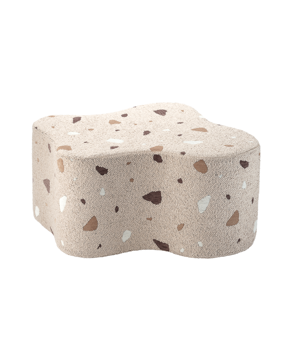 Pouffe Terrazzo smėlio debesies pufas, Vigivama 