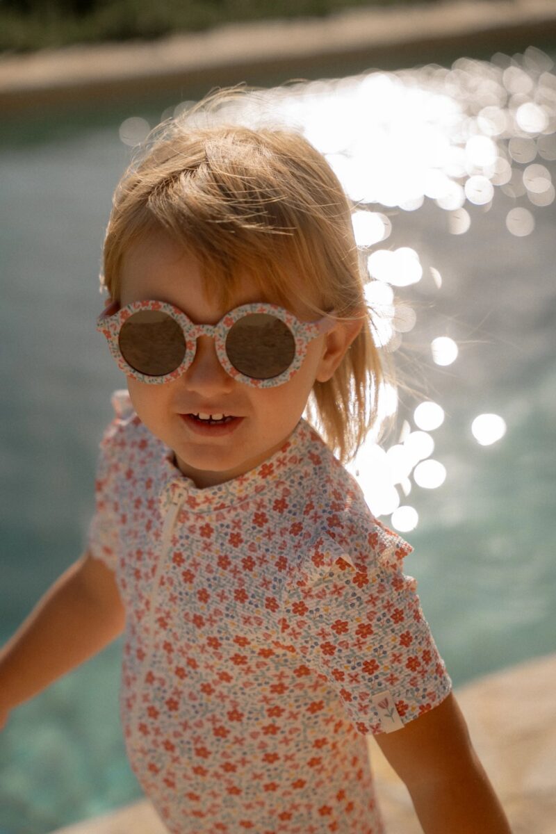 Bērnu saulesbrilles Round Flowers, Sunglasses, Little Dutch, LD126459