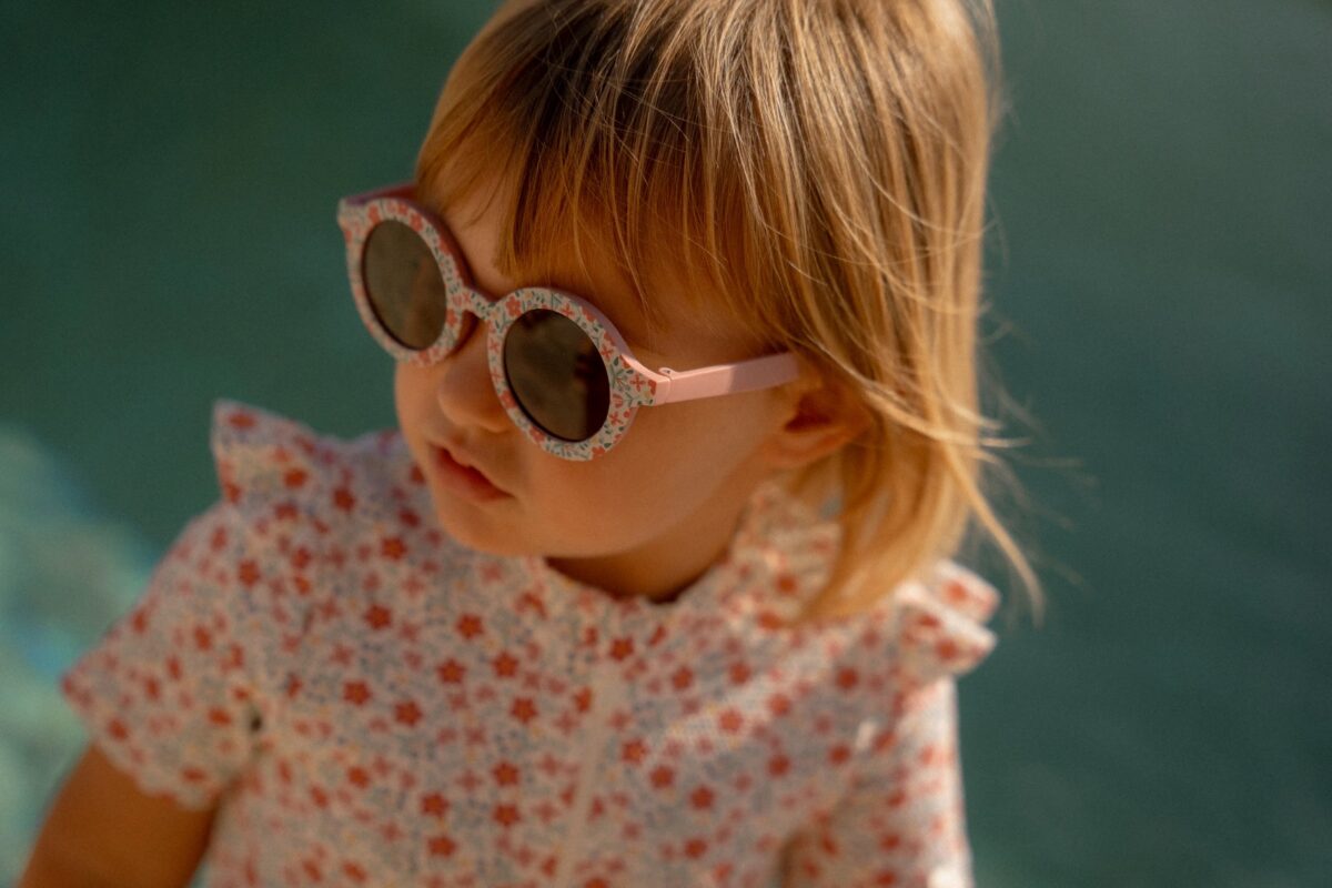 Bērnu saulesbrilles Round Flowers, Sunglasses, Little Dutch, LD126459
