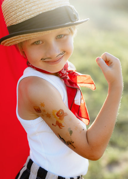 Bērnu tetovējumi - Cirks, Circus Tattoos, TAT20