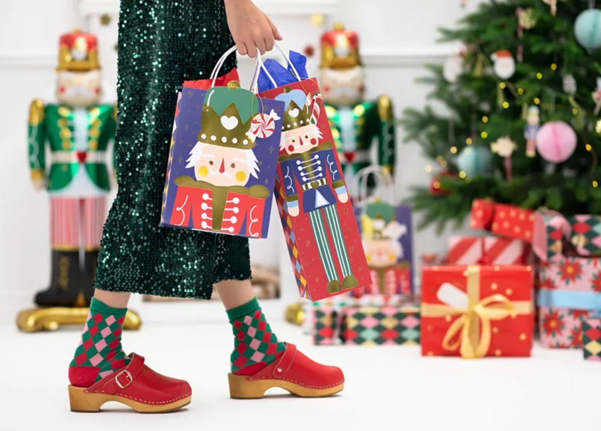 Dāvanu maisiņš Riekstkodis, Gift Bag Nutcracker, 18x25x10.5 cm, TNP18