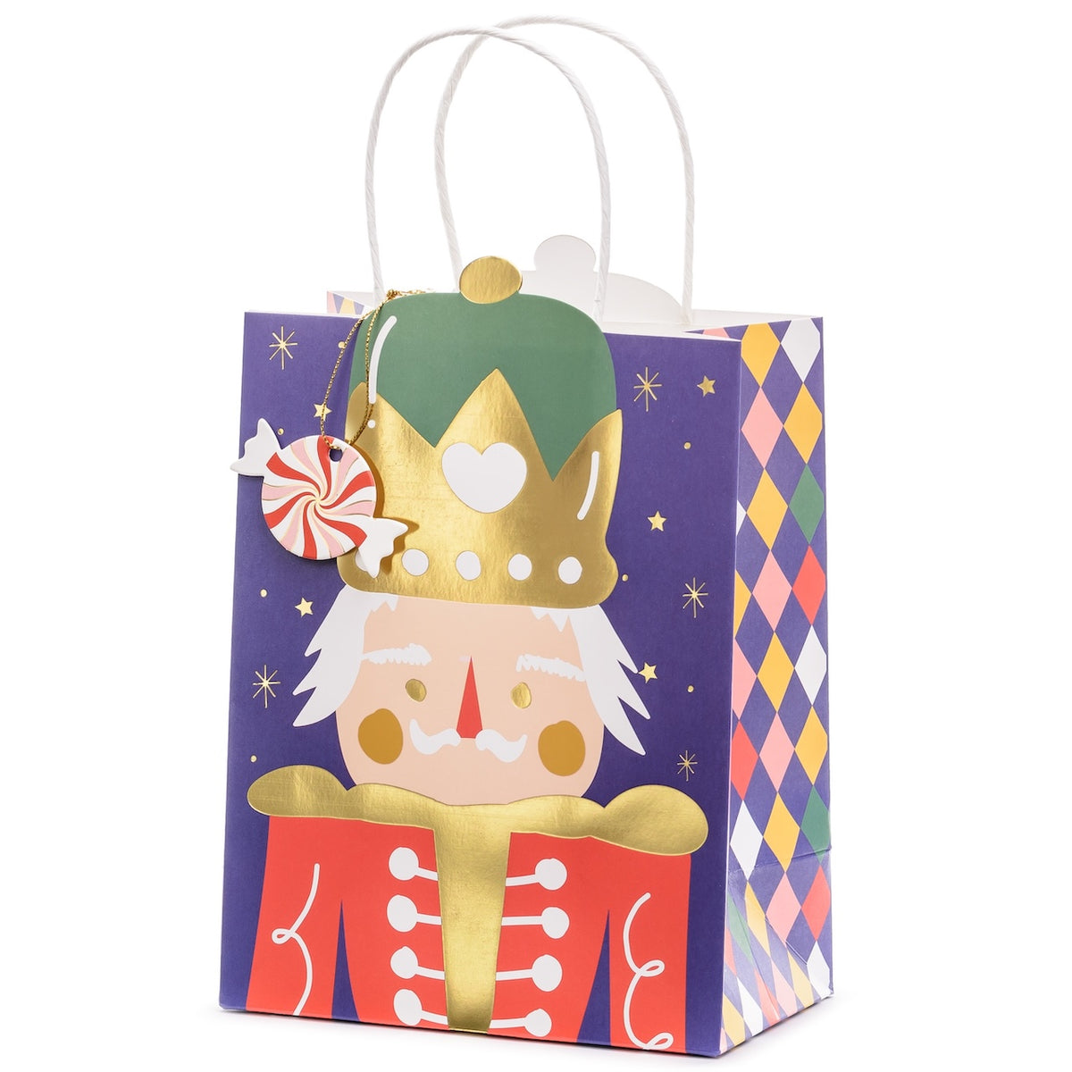 Dāvanu maisiņš Riekstkodis, Gift Bag Nutcracker, 18x25x10.5 cm, TNP18