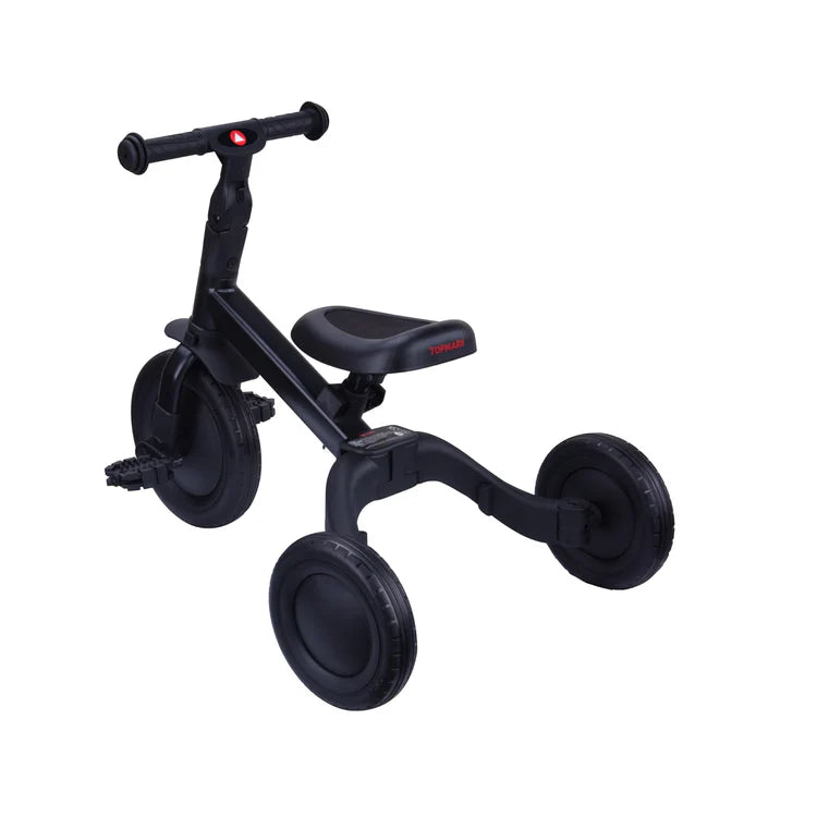 Kaya transformējams bērnu ritenis / trīsritenis, 4 in 1 tricycle, Black, Topmark