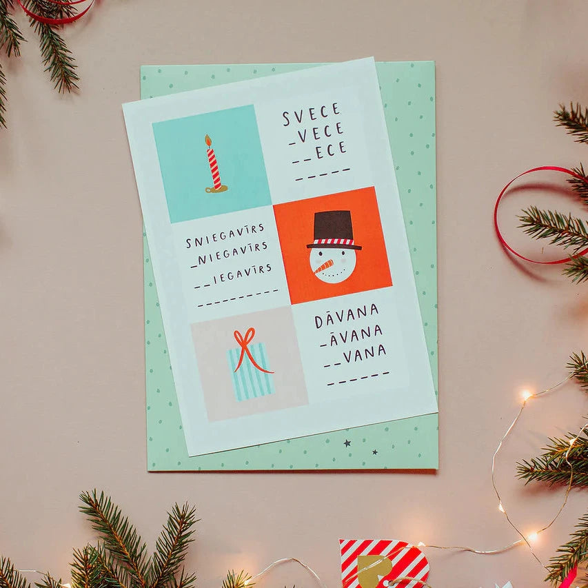 Ziemassvētku komplekts, winter Workshop, TuTu Family 