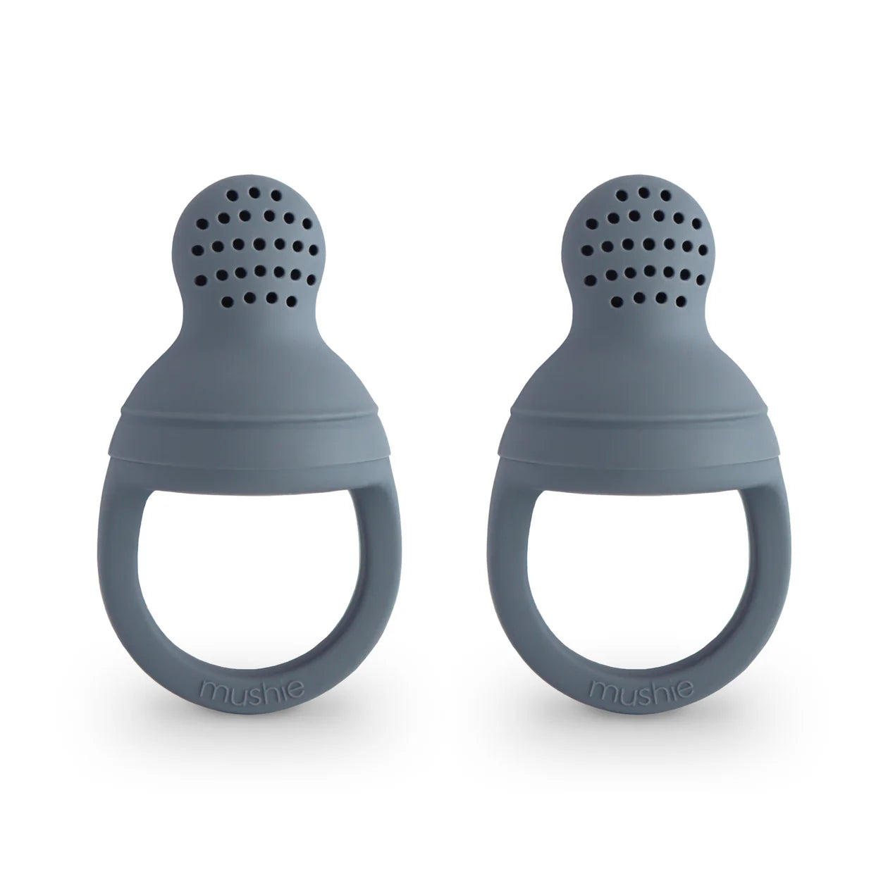 Silikona fīderis/barošanas knupis, Silicone Feeder Tradewinds, zils, Mushie
