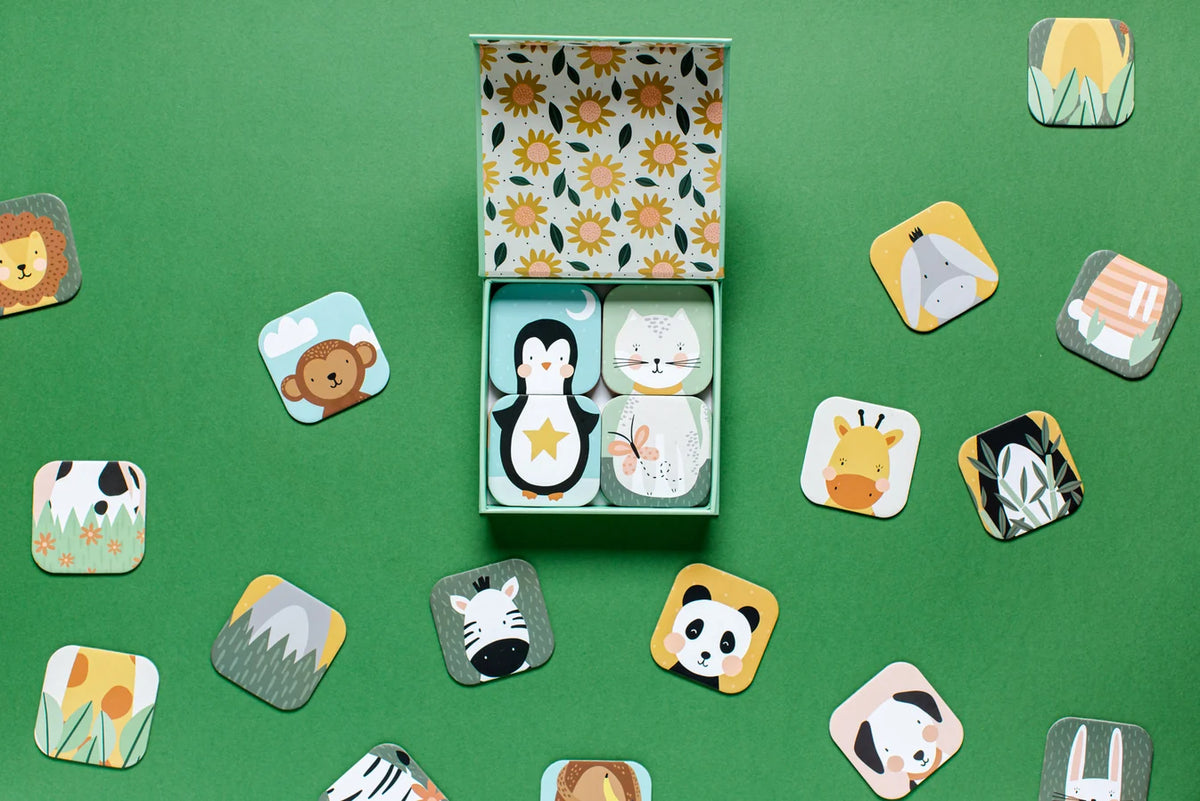 Spēle - Dzīvnieku paslēpes, Mix and Match Game, Tu Tu Family