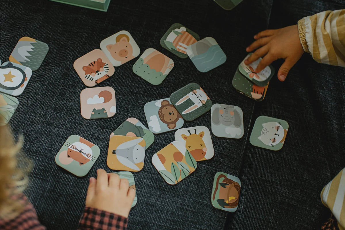 Spēle - Dzīvnieku paslēpes, Mix and Match Game, Tu Tu Family