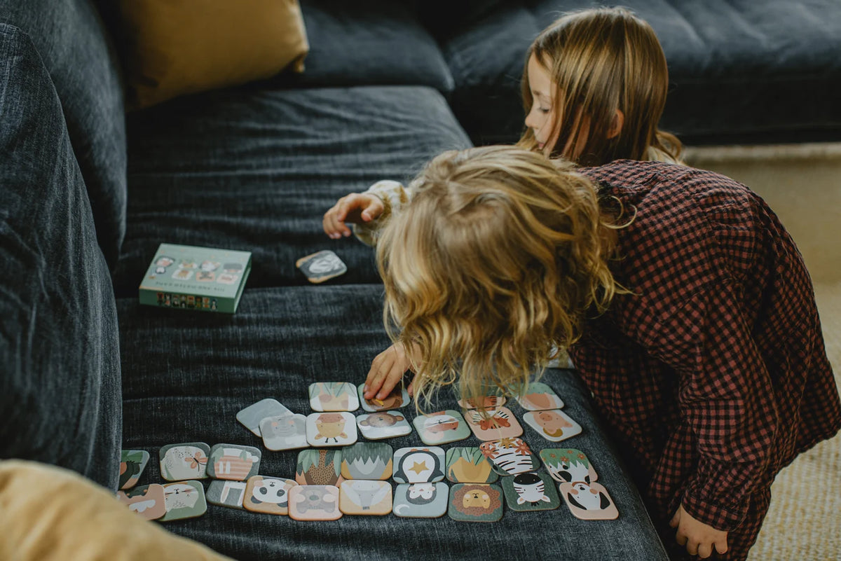 Spēle - Dzīvnieku paslēpes, Mix and Match Game, Tu Tu Family