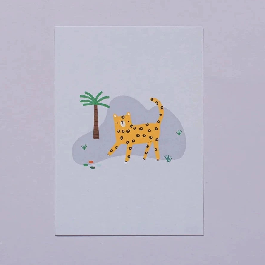 Apsveikuma kartīte Jaguārs, Tu Tu Family x Manilla