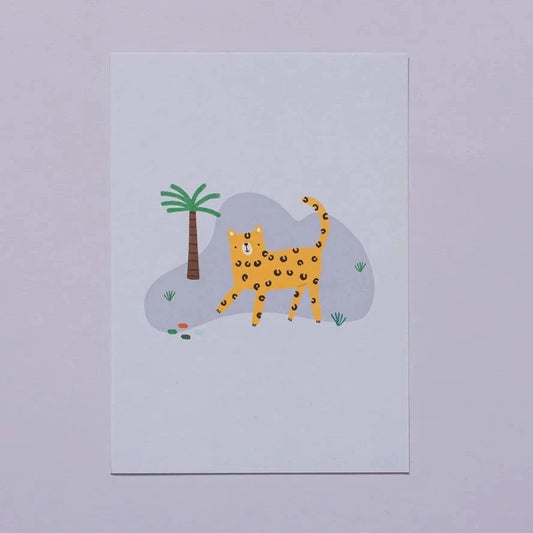 Apsveikuma kartīte Jaguārs, Tu Tu Family x Manilla