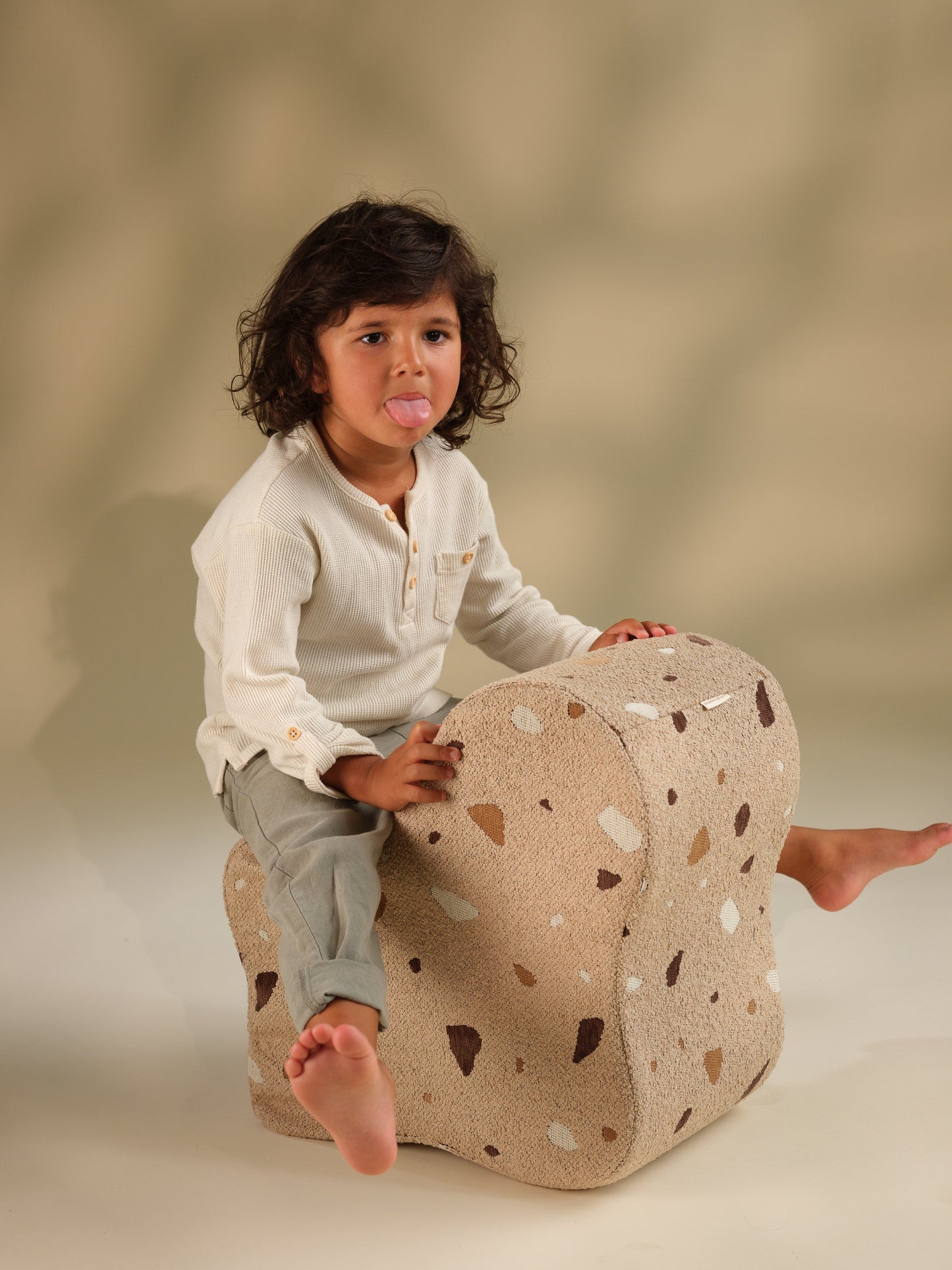 Pouffe Terrazzo smėlio debesies pufas, Vigivama 