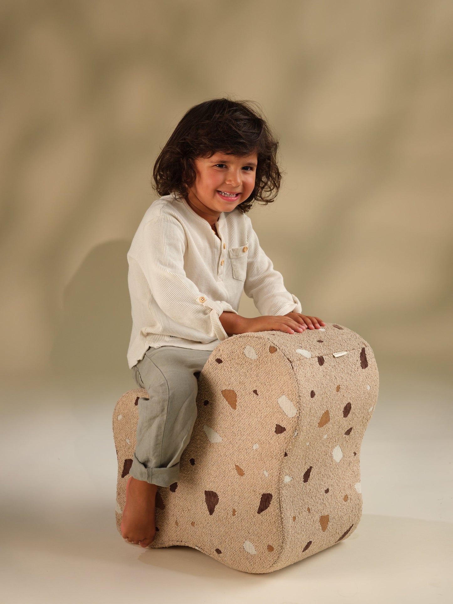 Pouffe Terrazzo smėlio debesies pufas, Vigivama 