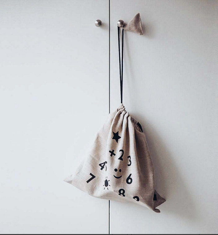 Koka matemātikas klucīši, Math Blocks Black, Ooh Noo, 40MB1801