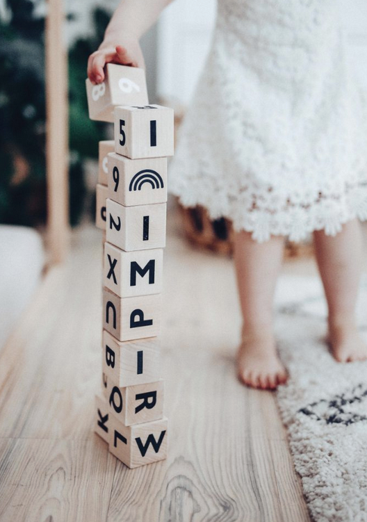 Koka matemātikas klucīši, Math Blocks Black, Ooh Noo, 40MB1801