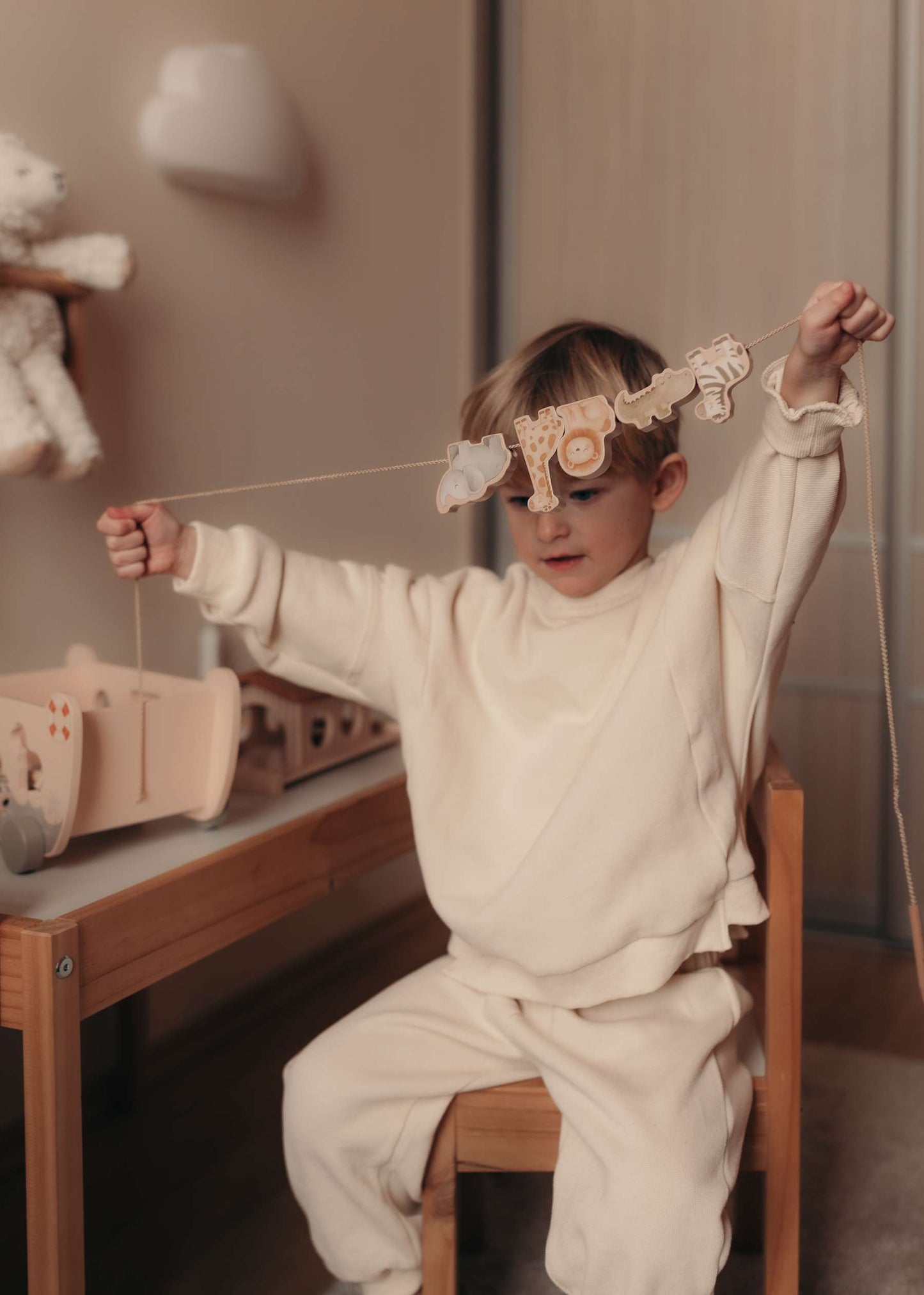 Koka spēle Noa Šķirsts - Buddy Boat Wood Toy, Mrs. Ertha