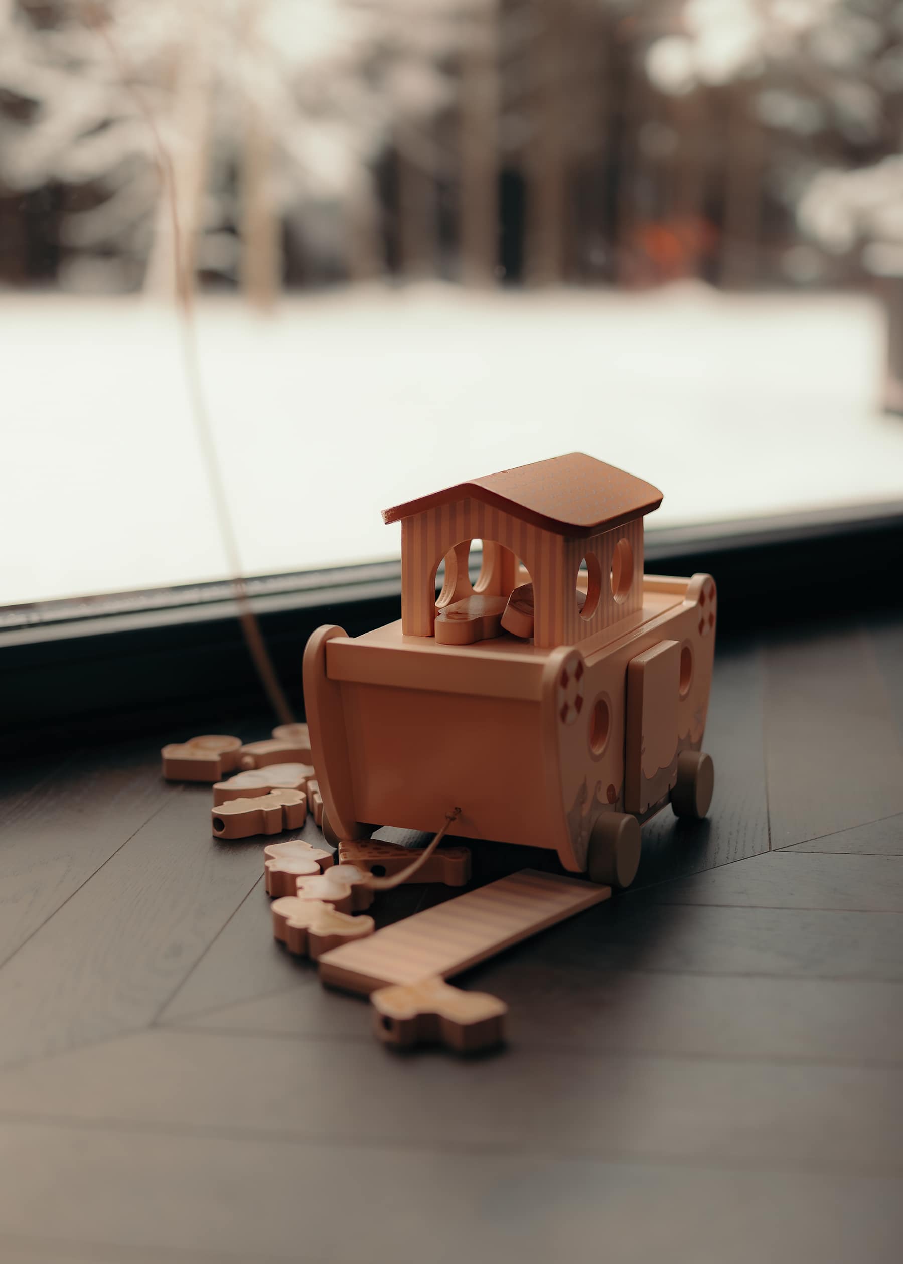 Koka spēle Noa Šķirsts - Buddy Boat Wood Toy, Mrs. Ertha