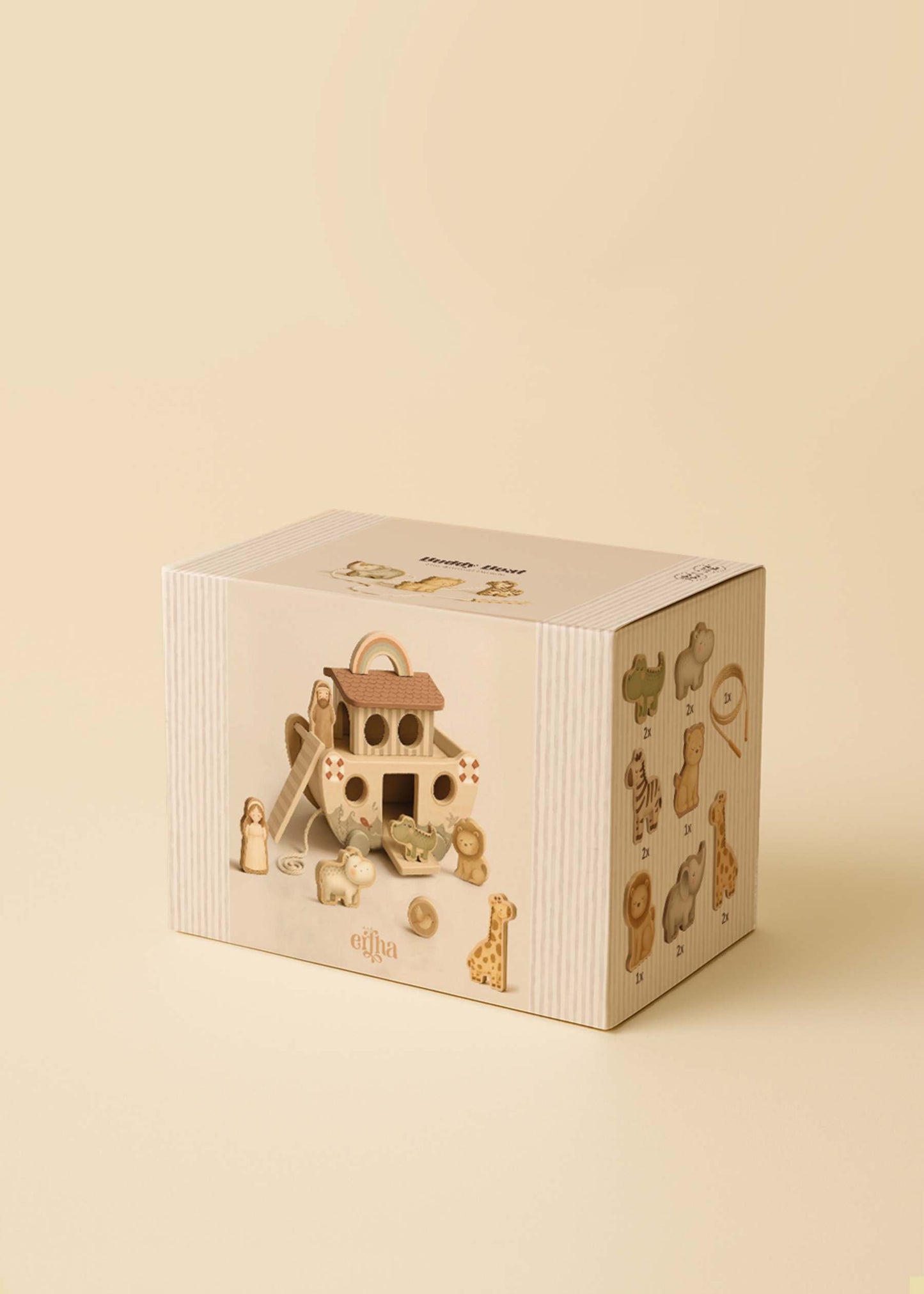 Koka spēle Noa Šķirsts - Buddy Boat Wood Toy, Mrs. Ertha
