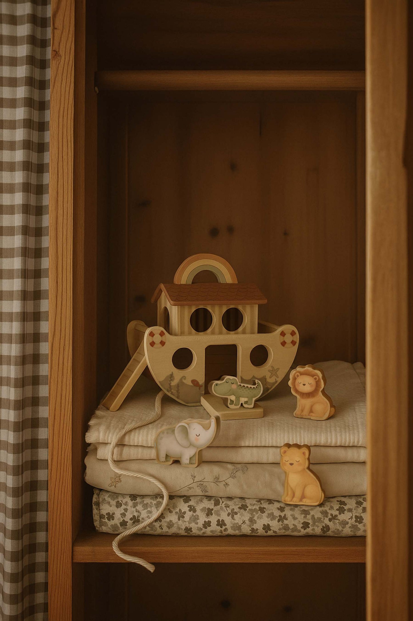 Koka spēle Noa Šķirsts - Buddy Boat Wood Toy, Mrs. Ertha