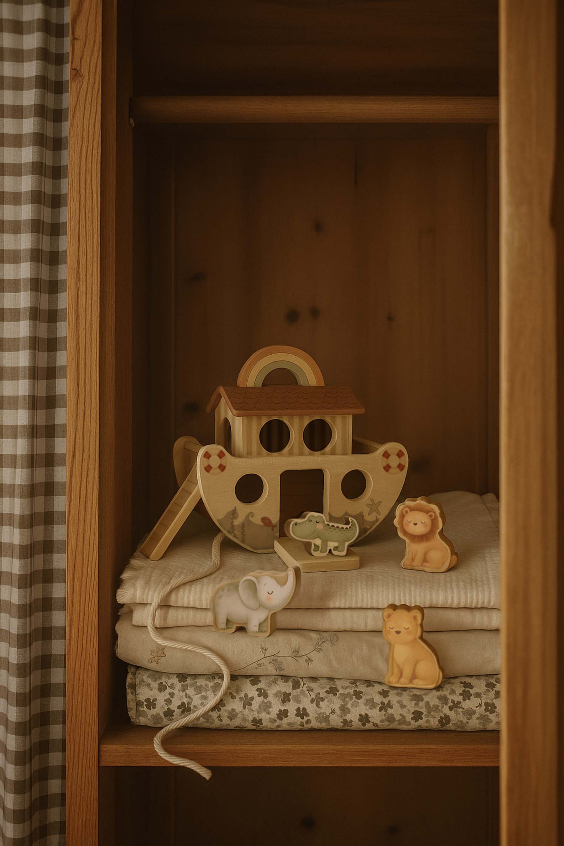 Koka spēle Noa Šķirsts - Buddy Boat Wood Toy, Mrs. Ertha
