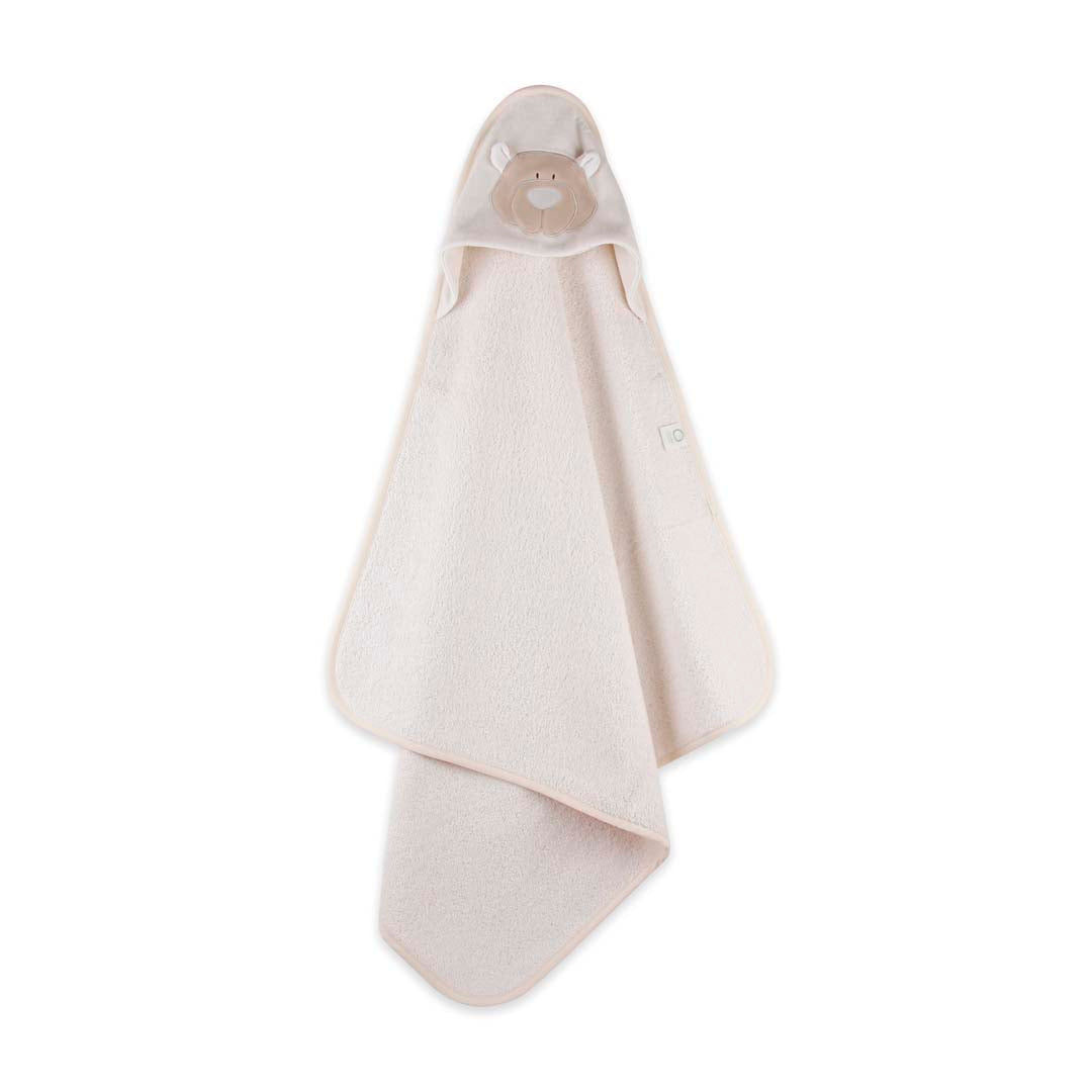 Bērnu dvielis ar kapuci Lācītis, Bath Towel with Hood, Teddy, 75x75cm, Wooly Organic, WO107