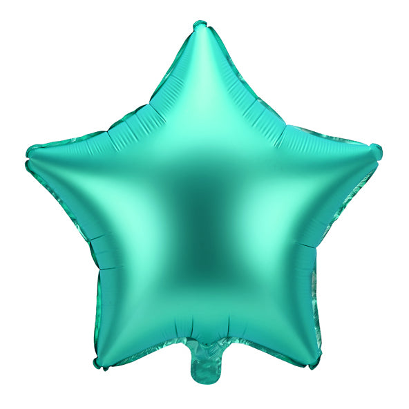 Zvaigzne - folija balons, zaļš, 48cm, FB3S-012, Hēlija baloni Liepājā