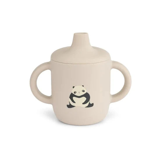 Silikona krūzīte, Neil Sippy Cup, Panda / Sandy, Liewood