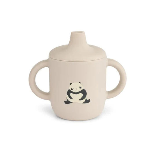 Silikona krūzīte, Neil Sippy Cup, Panda / Sandy, Liewood