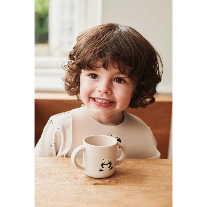 Silikona krūzīte, Neil Sippy Cup, Panda / Sandy, Liewood