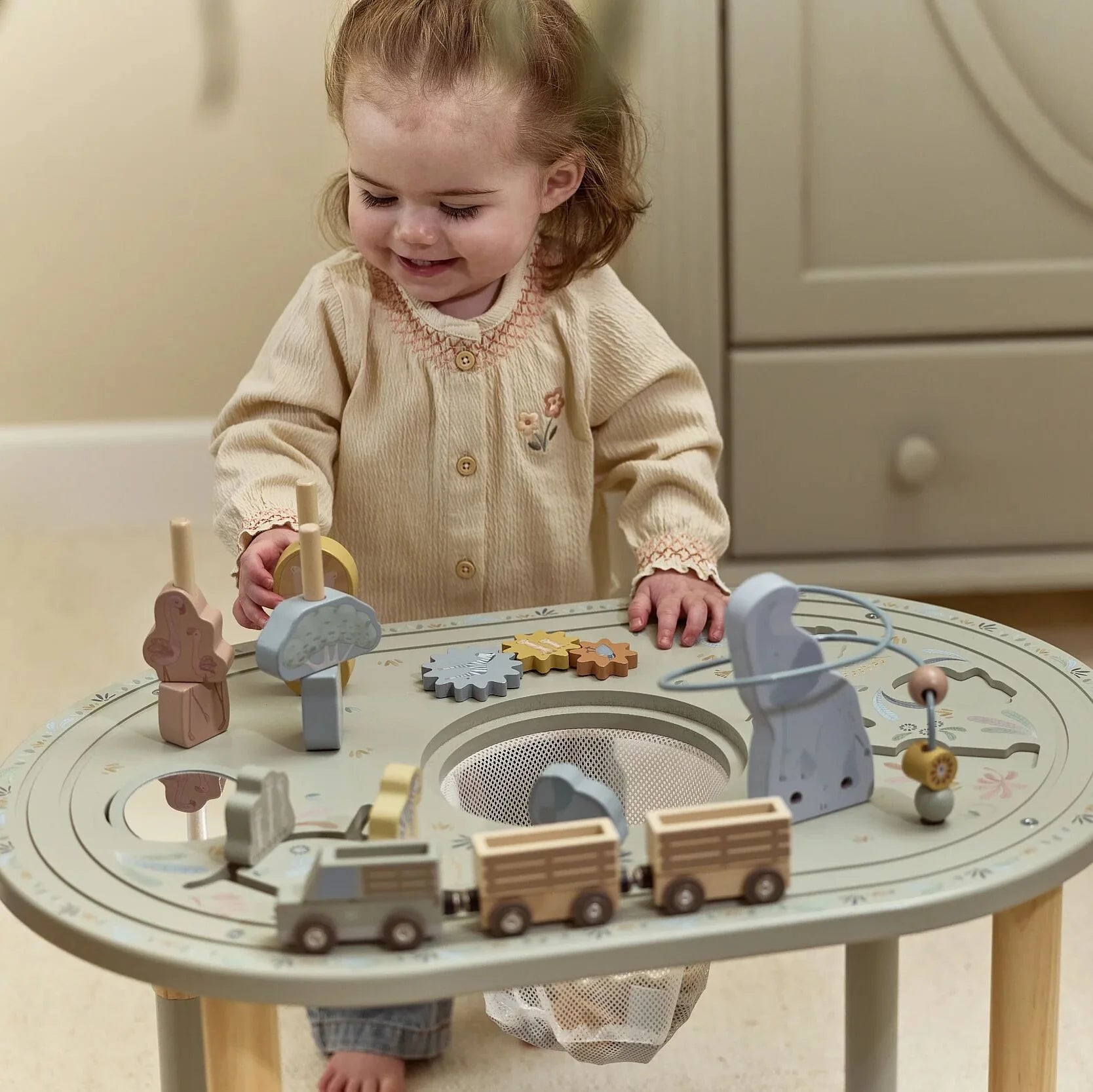 Aktivitāšu galds XL Safari Friends , Activity Table XL, Little Dutch, LD7441