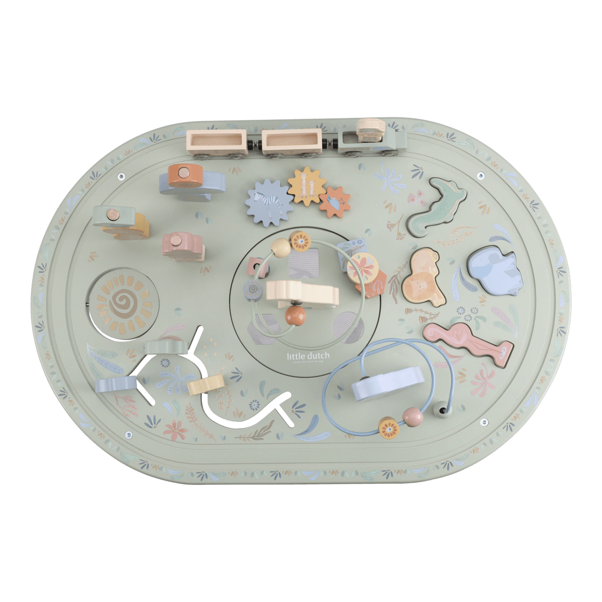 Aktivitāšu galds XL Safari Friends , Activity Table XL, Little Dutch, LD7441