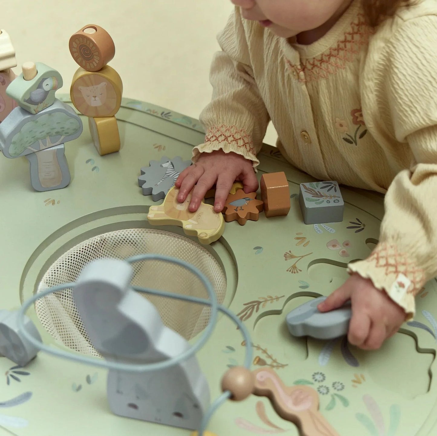 Aktivitāšu galds XL Safari Friends , Activity Table XL, Little Dutch, LD7441