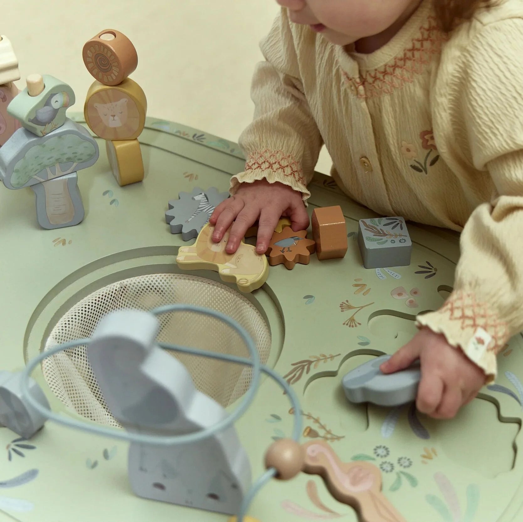 Aktivitāšu galds XL Safari Friends , Activity Table XL, Little Dutch, LD7441