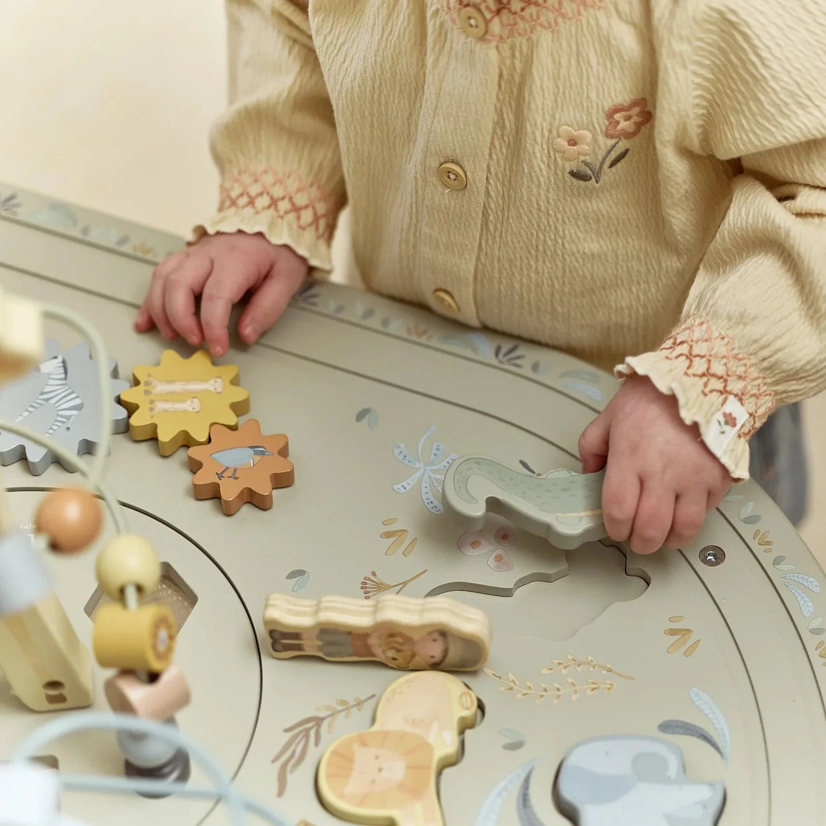 Aktivitāšu galds XL Safari Friends , Activity Table XL, Little Dutch, LD7441