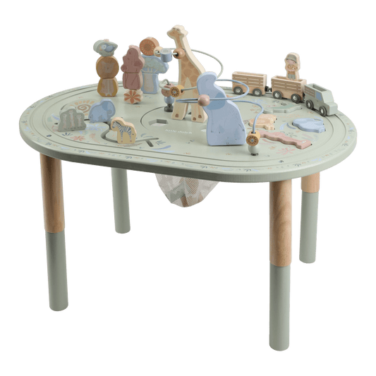 Aktivitāšu galds XL Safari Friends , Activity Table XL, Little Dutch, LD7441