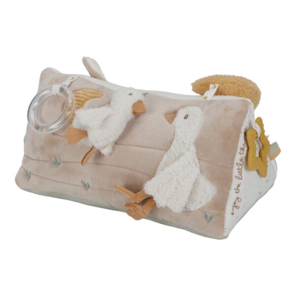 Mīkstais aktivitāšu trīsstūris Newborn Naturals, Activity Triangle, Little Dutch