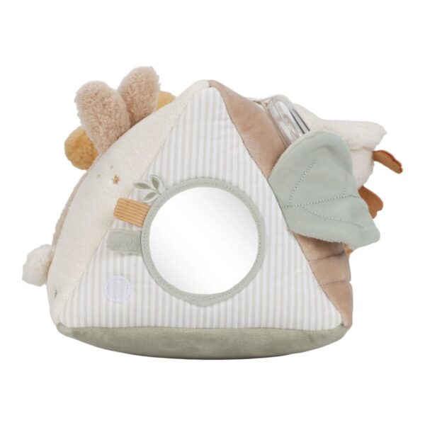 Mīkstais aktivitāšu trīsstūris Newborn Naturals, Activity Triangle, Little Dutch
