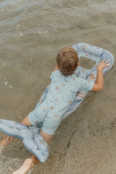 Peldēšanas matracis Ocean World Blue, Air Mattress, Little Dutch, LD2016395, rocketbaby.lv