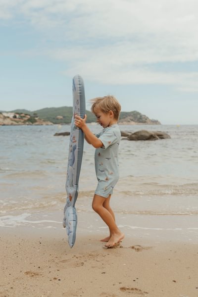 Peldēšanas matracis Ocean World Blue, Air Mattress, Little Dutch, LD2016395, rocketbaby.lv