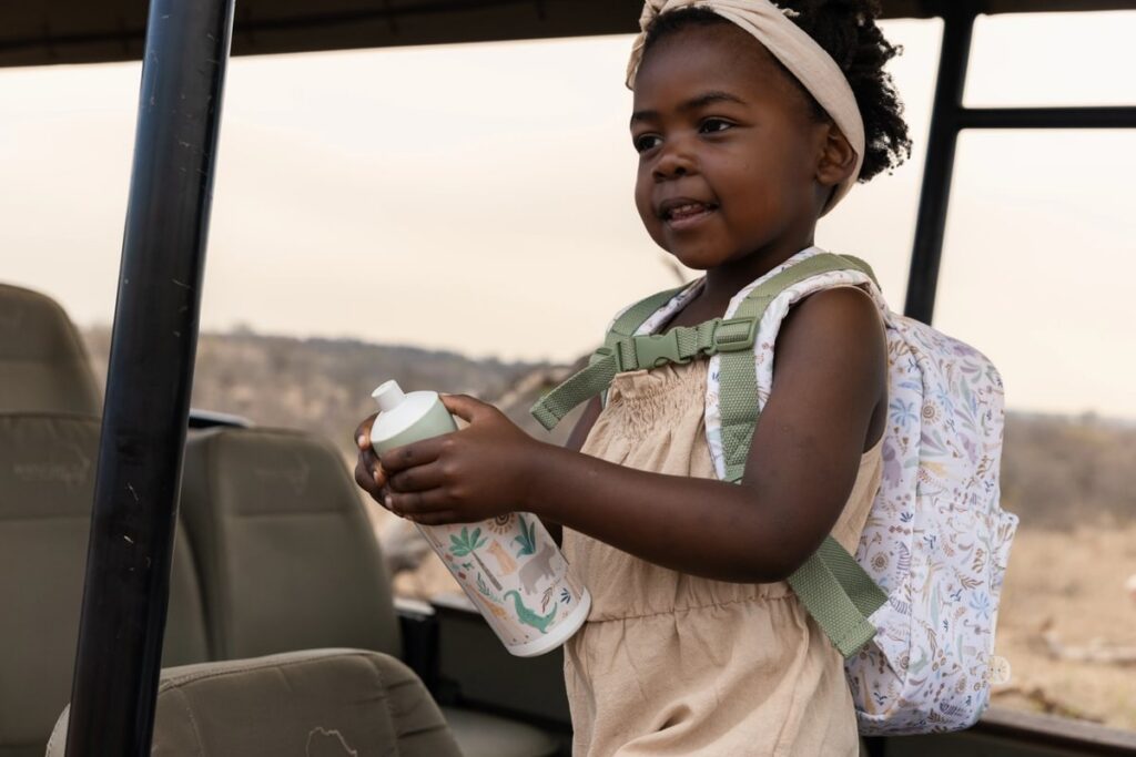 Bērnu mugursoma, Safari Friends Backpack, Little Dutch, LD4921