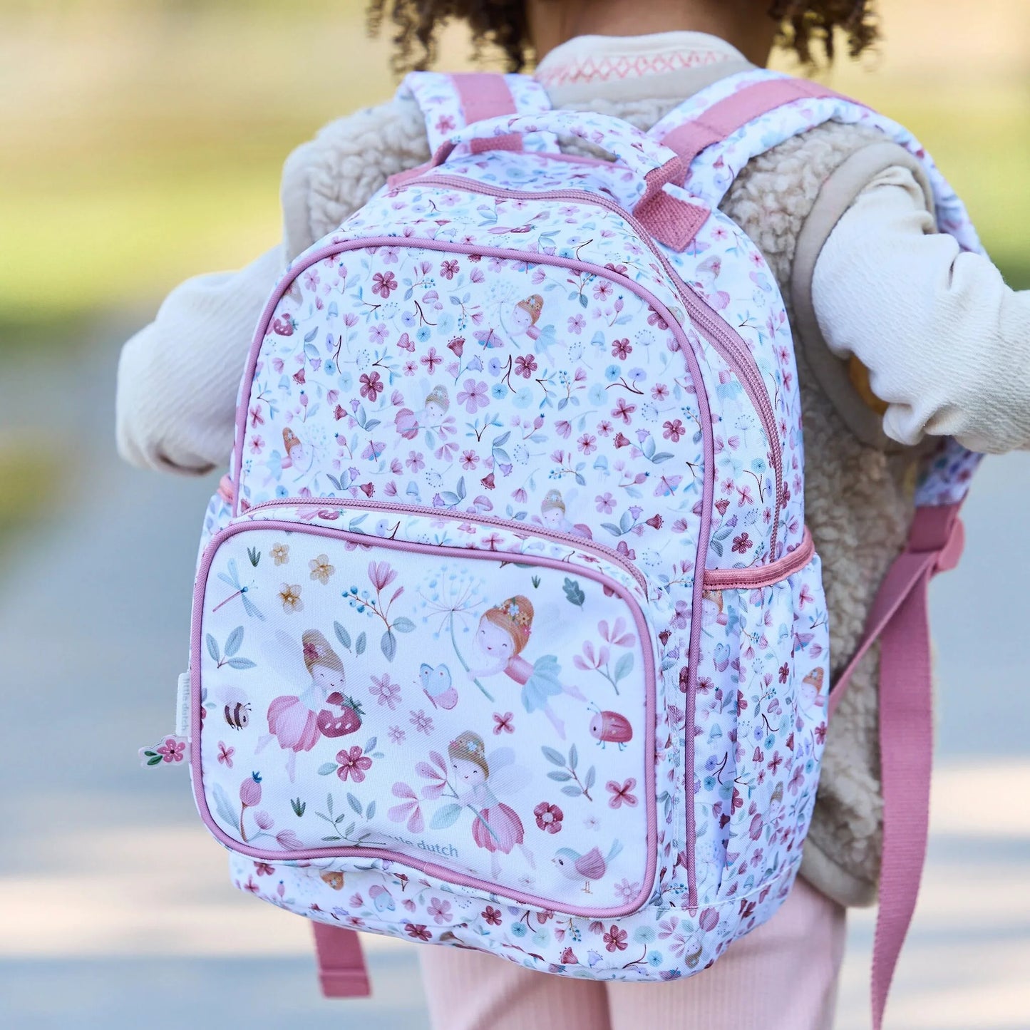 Bērnu mugursoma, Fairies Large Backpack, Little Dutch, LD4930